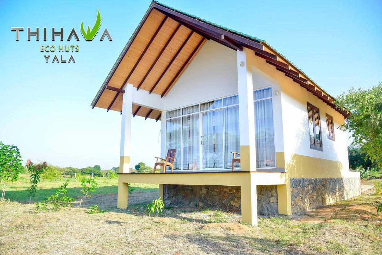 Thihawa Eco Huts Yala Bed & Breakfast Tissamaharama Dış mekan fotoğraf
