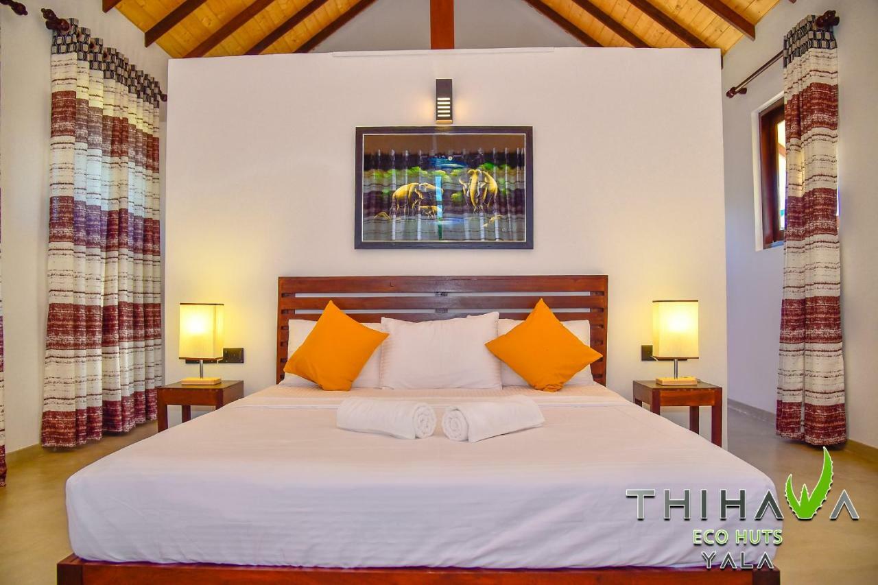 Thihawa Eco Huts Yala Bed & Breakfast Tissamaharama Dış mekan fotoğraf