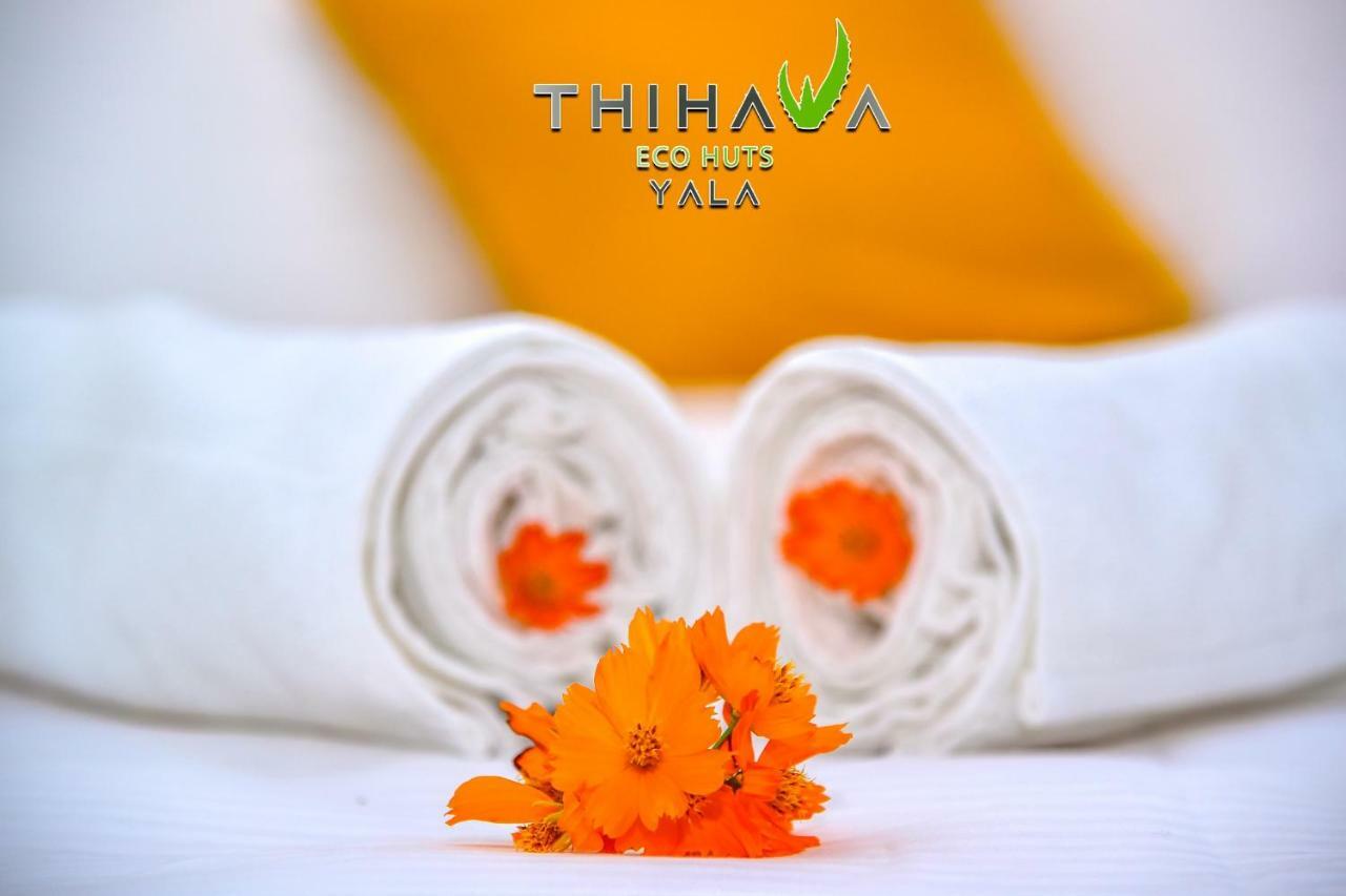 Thihawa Eco Huts Yala Bed & Breakfast Tissamaharama Dış mekan fotoğraf