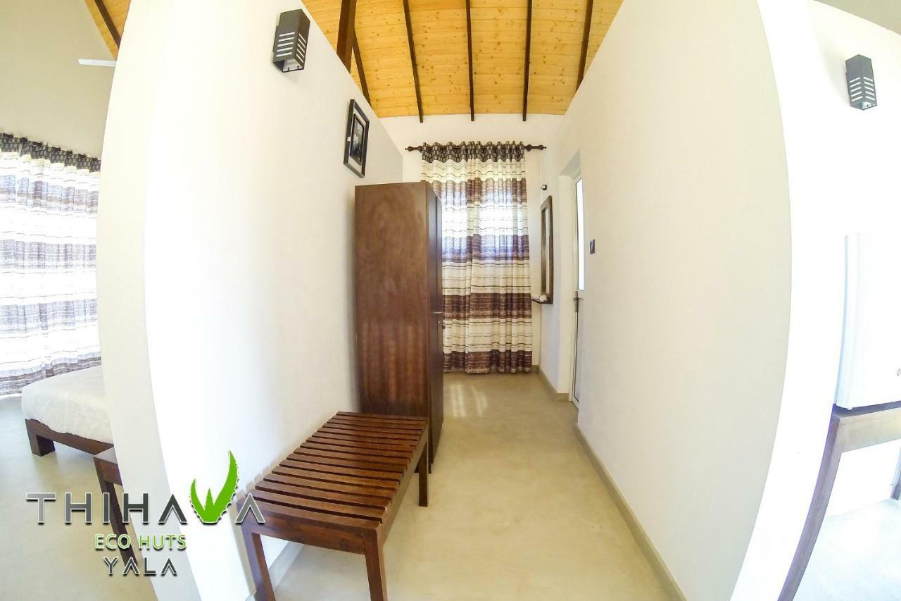 Thihawa Eco Huts Yala Bed & Breakfast Tissamaharama Dış mekan fotoğraf